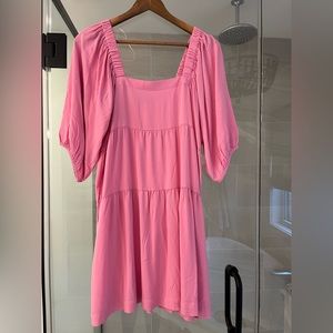 Pink shine star dress